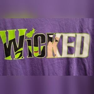 Purple 'Wicked' Graphic Tee
